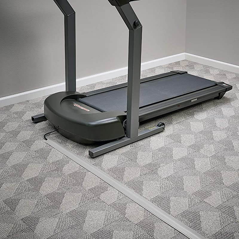 Floor Cord Management Kit Corduct Cord Protector Wire Organizer and Hider Rubber Cable Cover and Concealer Gray 15 Feet CDG15