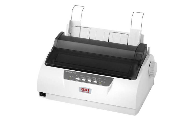 Oki MICROLINE 1120 9-pin Dot Matrix Printer - Monochrome - 80 Column - 375 cps Mono - 240 x 216 dpi - USB - Parallel - Serial