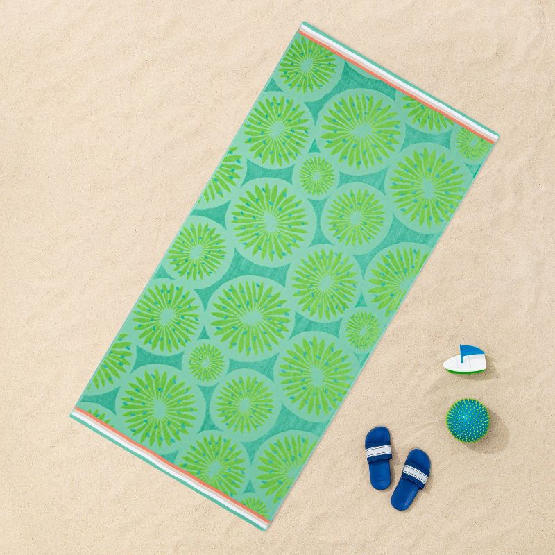 Iveta Abolina Peace Hands Tan Beach Towel - Deny Designs