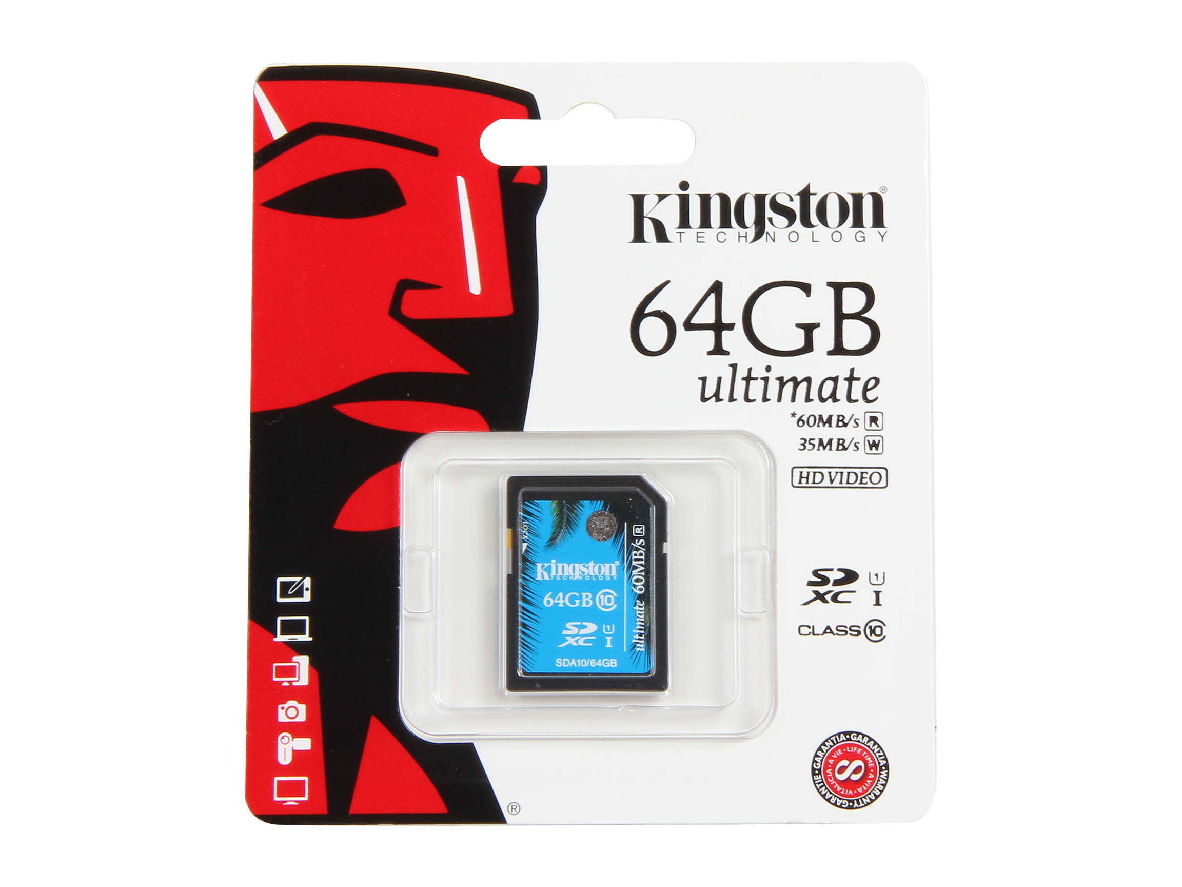 Kingston 16GB microSDHC Flash Card Model SDC10/16GB