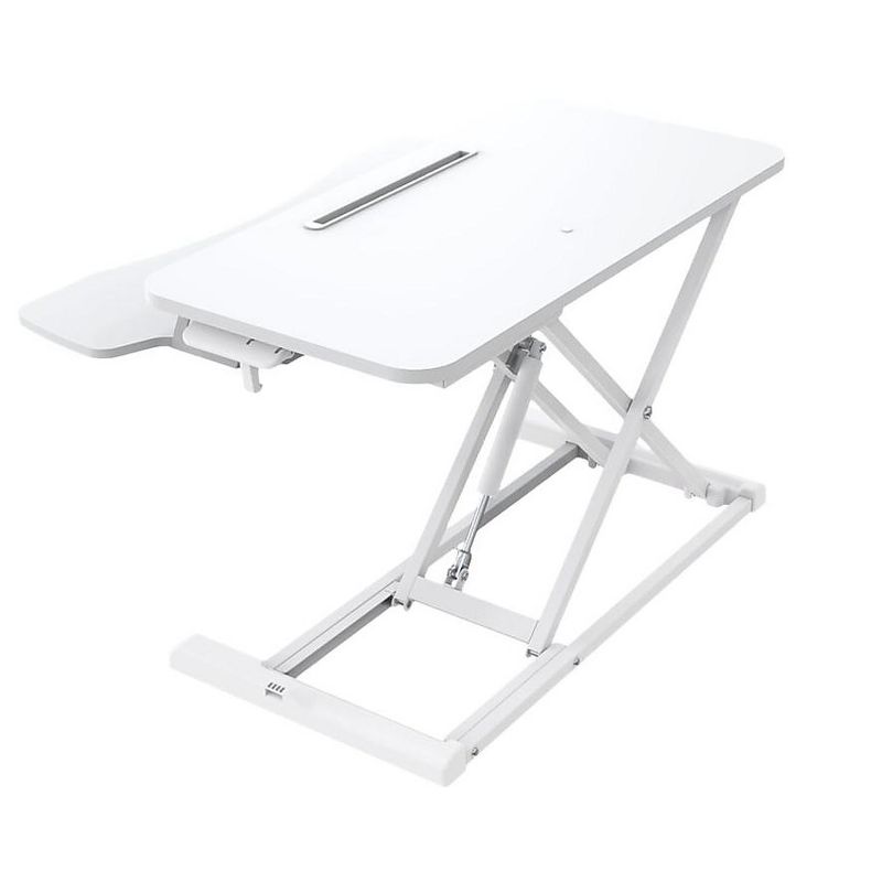 V7 Essential Fixed Height Standing Desk, White (DT2SSW) 