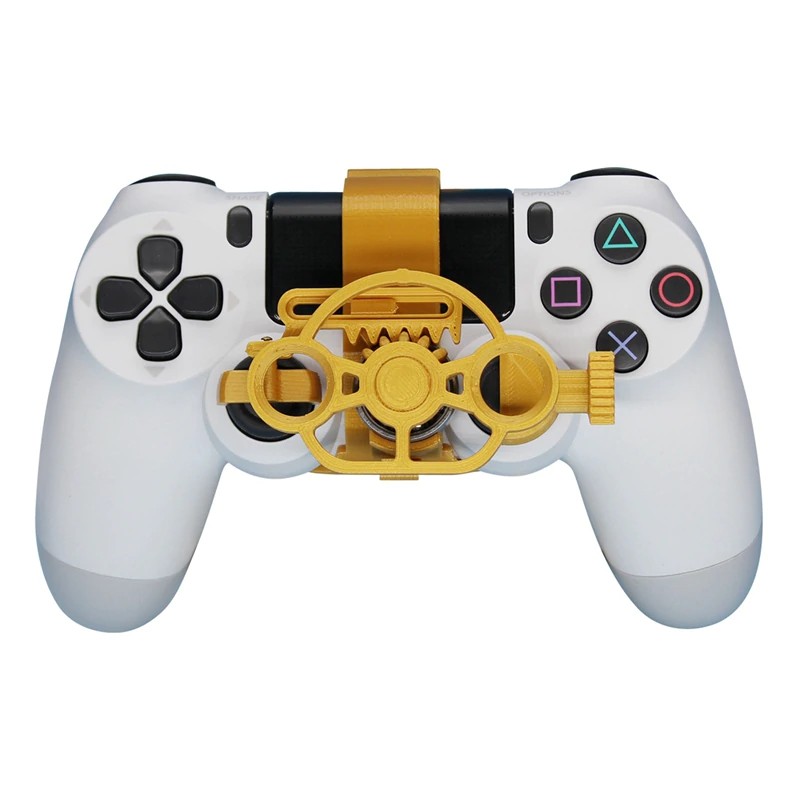 Lejiahong Gaming Racing Wheel Mini Steering Game Controller for Sony PlayStation PS4 3D Printed Accessories