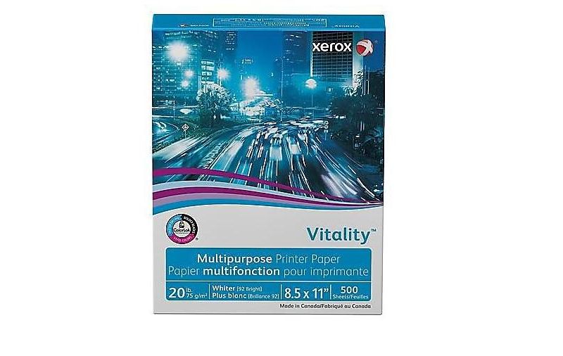 Xerox Vitality 8.5" x 11" Multipurpose Paper 20 lbs 92 Brightness 234062