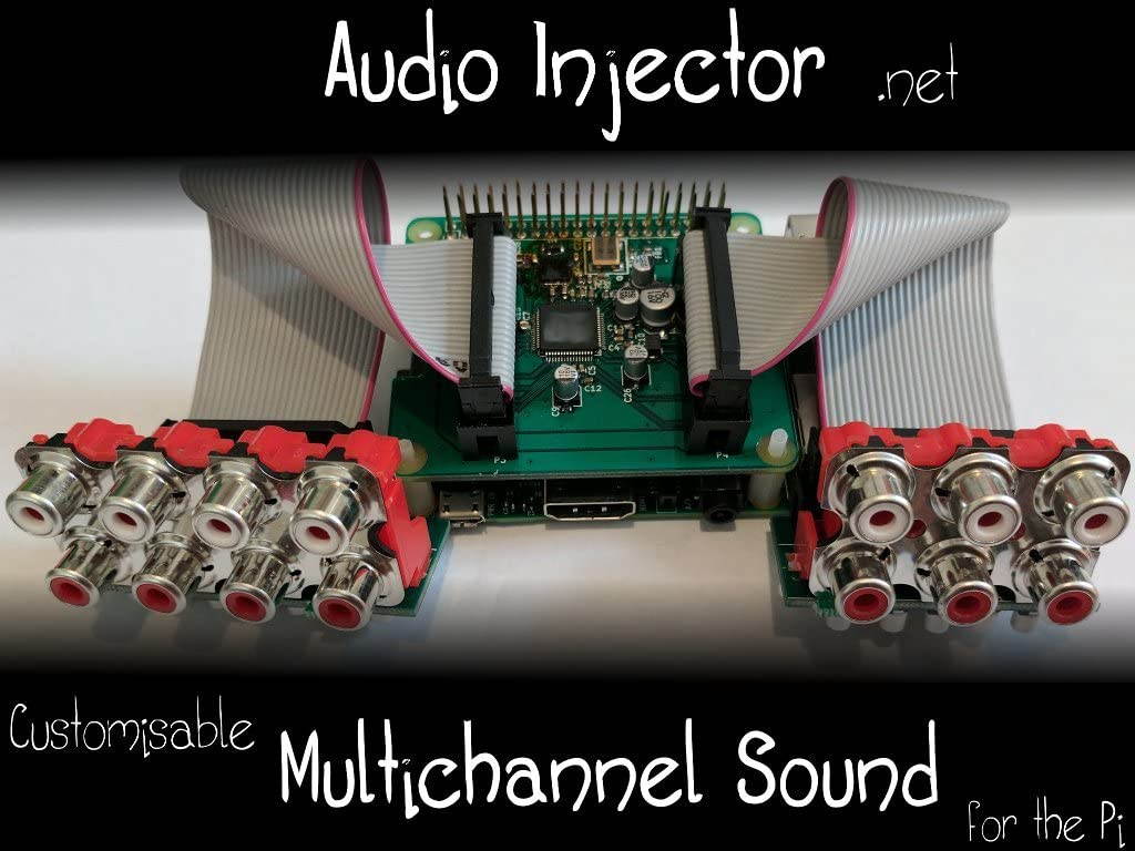 AudioInjector Octo 8 Channel Sound Card for The Raspberry Pi
