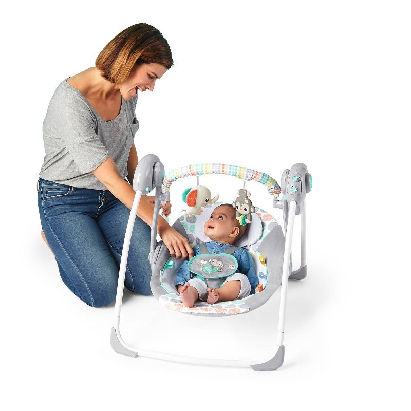 Bright Starts Whimsical Wild Portable Swing