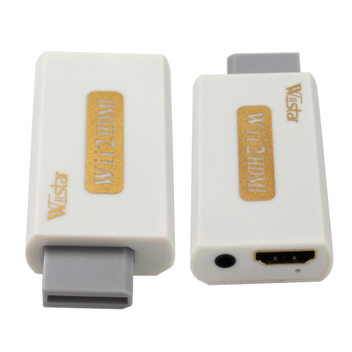 Wii to HDMI 1080P 720P Converter HD DVI HDTV Output Support All Wii Display Modes Video with Audio Output