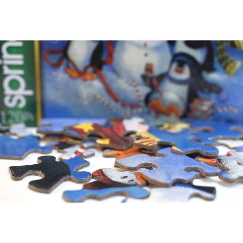 Penguin's Playtime Mini Jigsaw Puzzle - 120pc