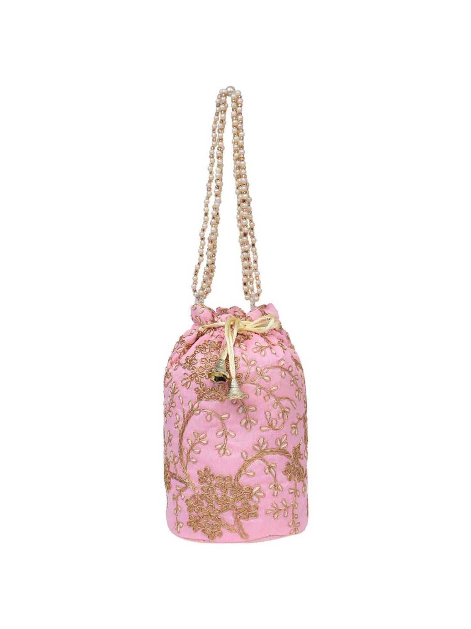 Call It Spring Silver Embellished Potli