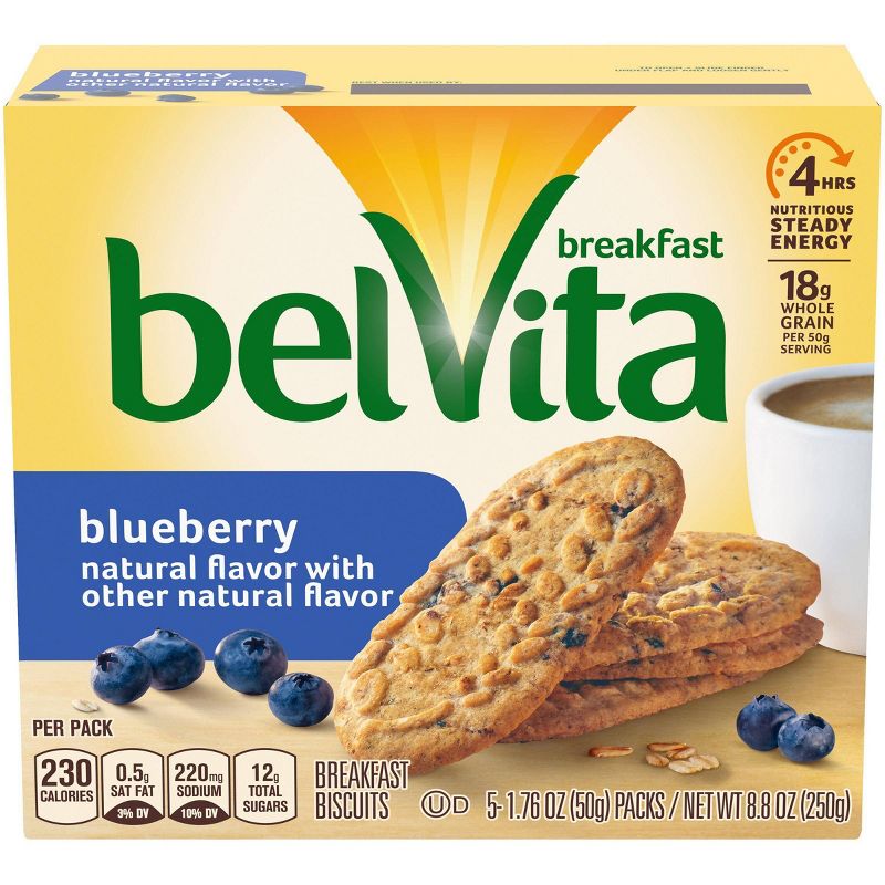 belVita Blueberry Breakfast Biscuits - 5 Packs