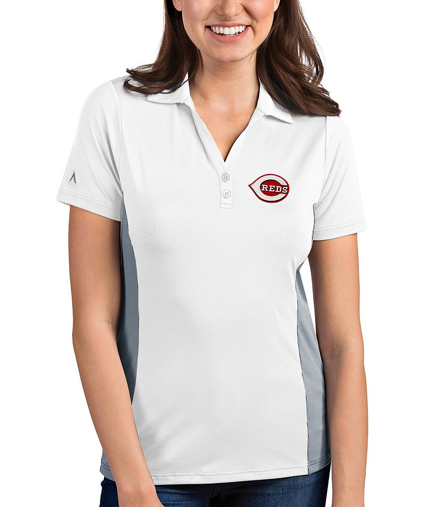 Antigua Women's MLB Venture Short-Sleeve Polo Shirt