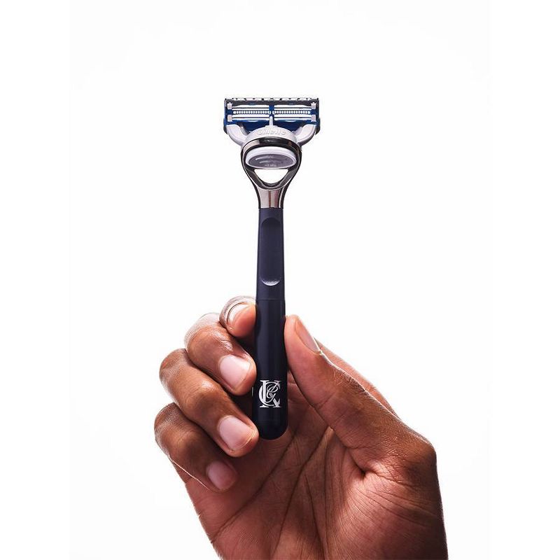 King C. Gillette Men's Neck Razor + 2 Blade Refills