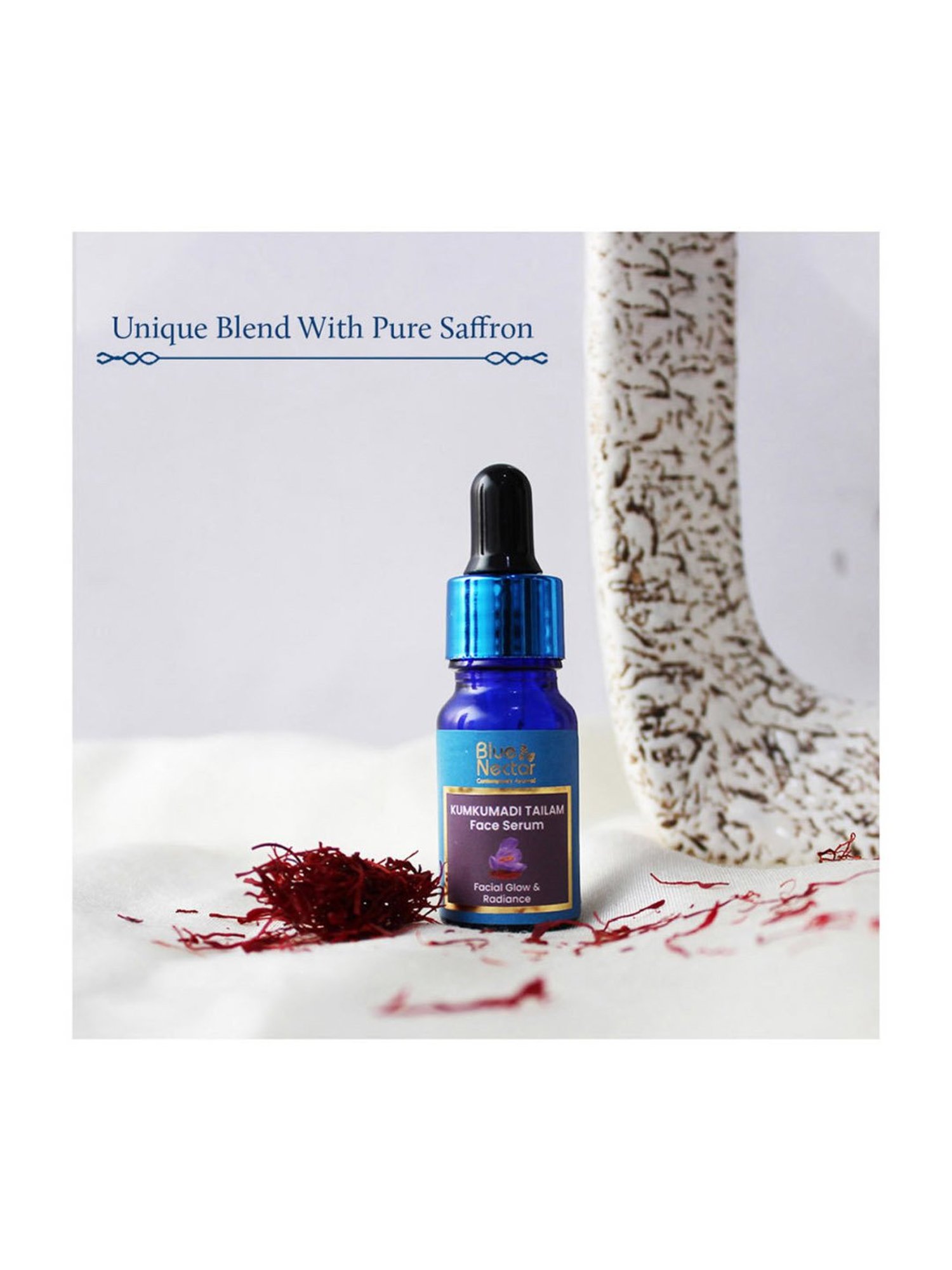Blue Nectar Kumkumadi Tailam Face Serum - 10 ml