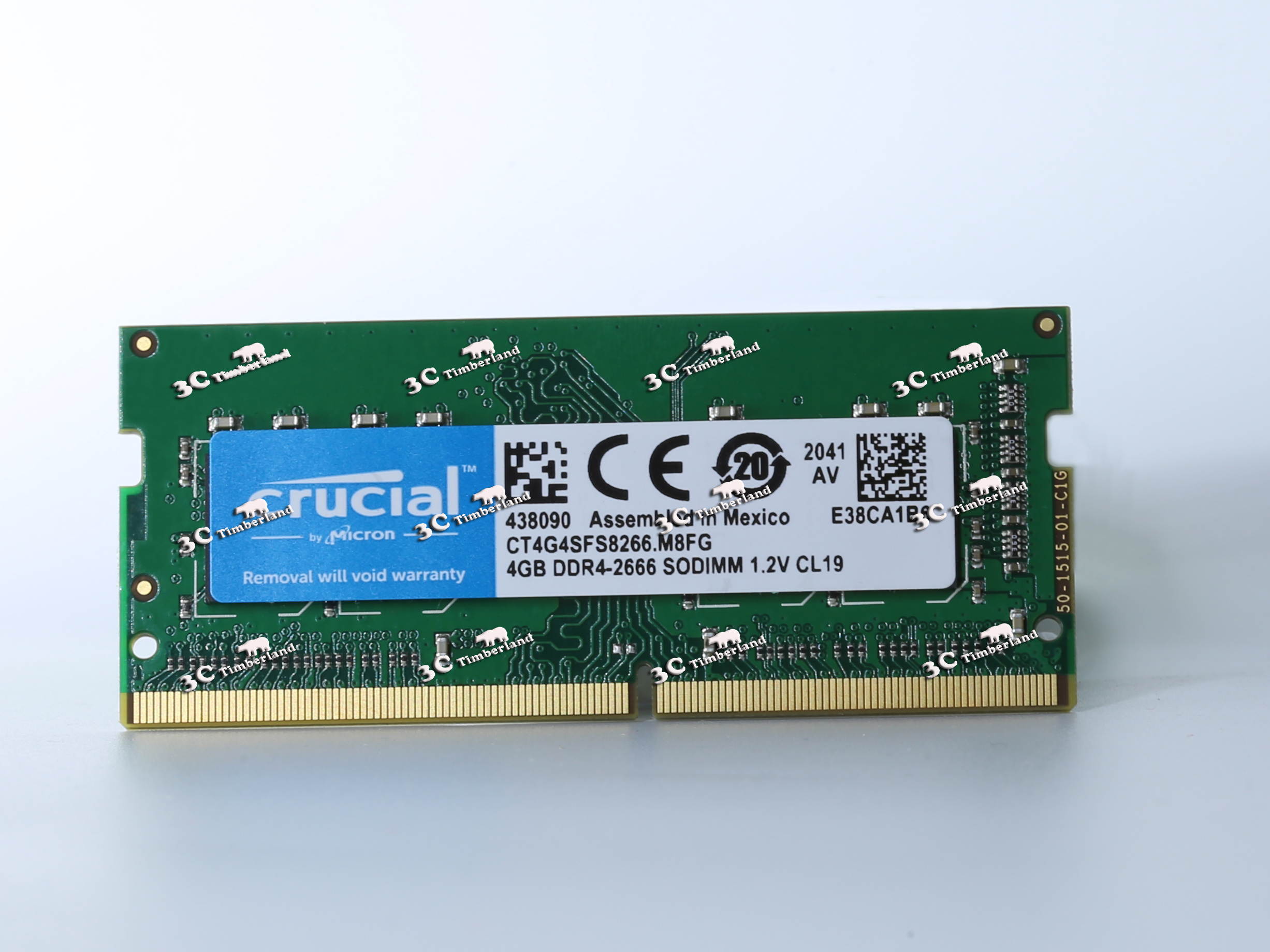 Crucial 4GB Single DDR4 2666 MT/s (PC4-21300) CL19 x8 SODIMM 260-Pin Memory - CT4G4SFS8266