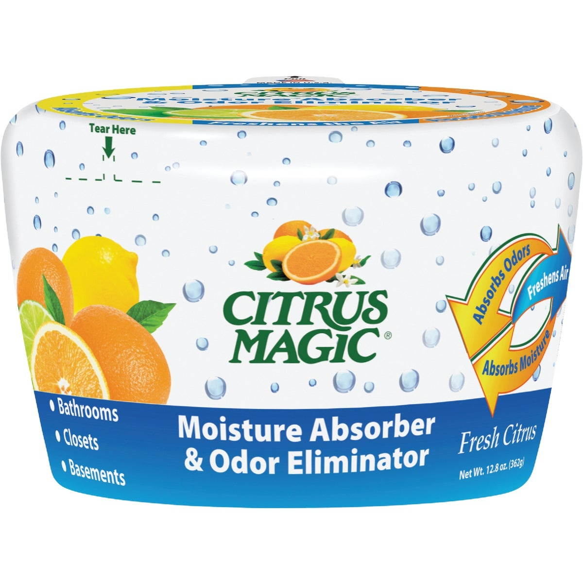 Citrus Magic Odor Moisture Freshner 12.8oz. Fresh Citrus 618372454