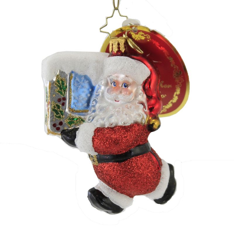 Northlight 3.25" Silver Plated Tootsie Roll Candy Shaped Logo with European Crystals Christmas Ornament - Brown/Silver