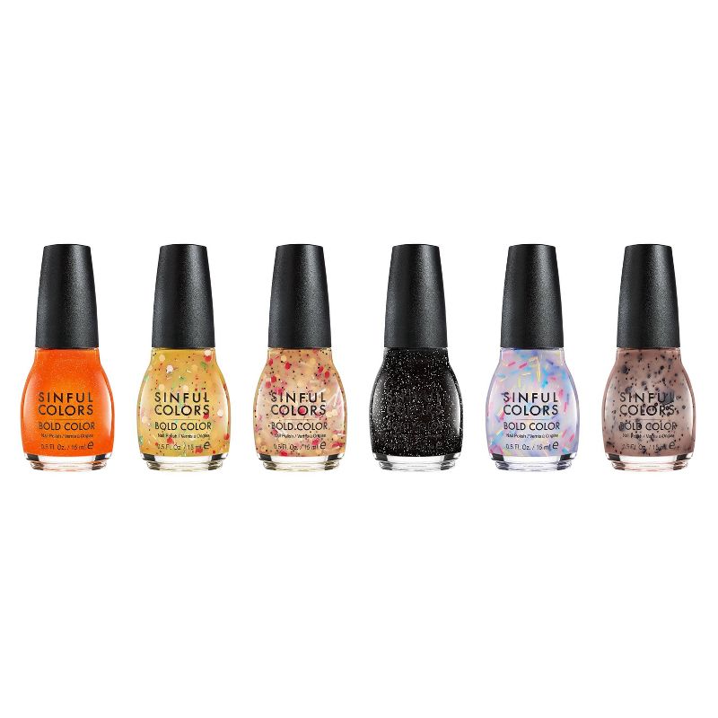 Sinful Colors Sweet & Salty Nail Polish Collection - 6pk