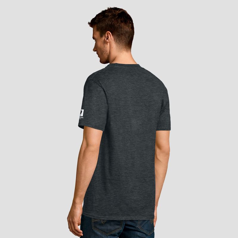 Columbia Black Regular Fit Sports T-Shirt