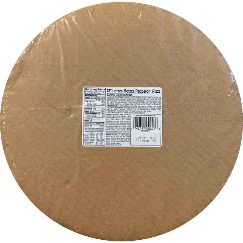 Brew Pub Lotzza Motzza Pepperoni Frozen Pizza - 23.25oz