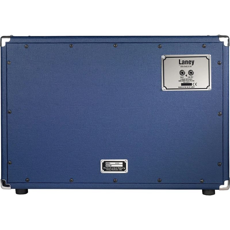 Laney Lionheart LT212 60W 2x12 Guitar Extension Cabinet Blue Tolex