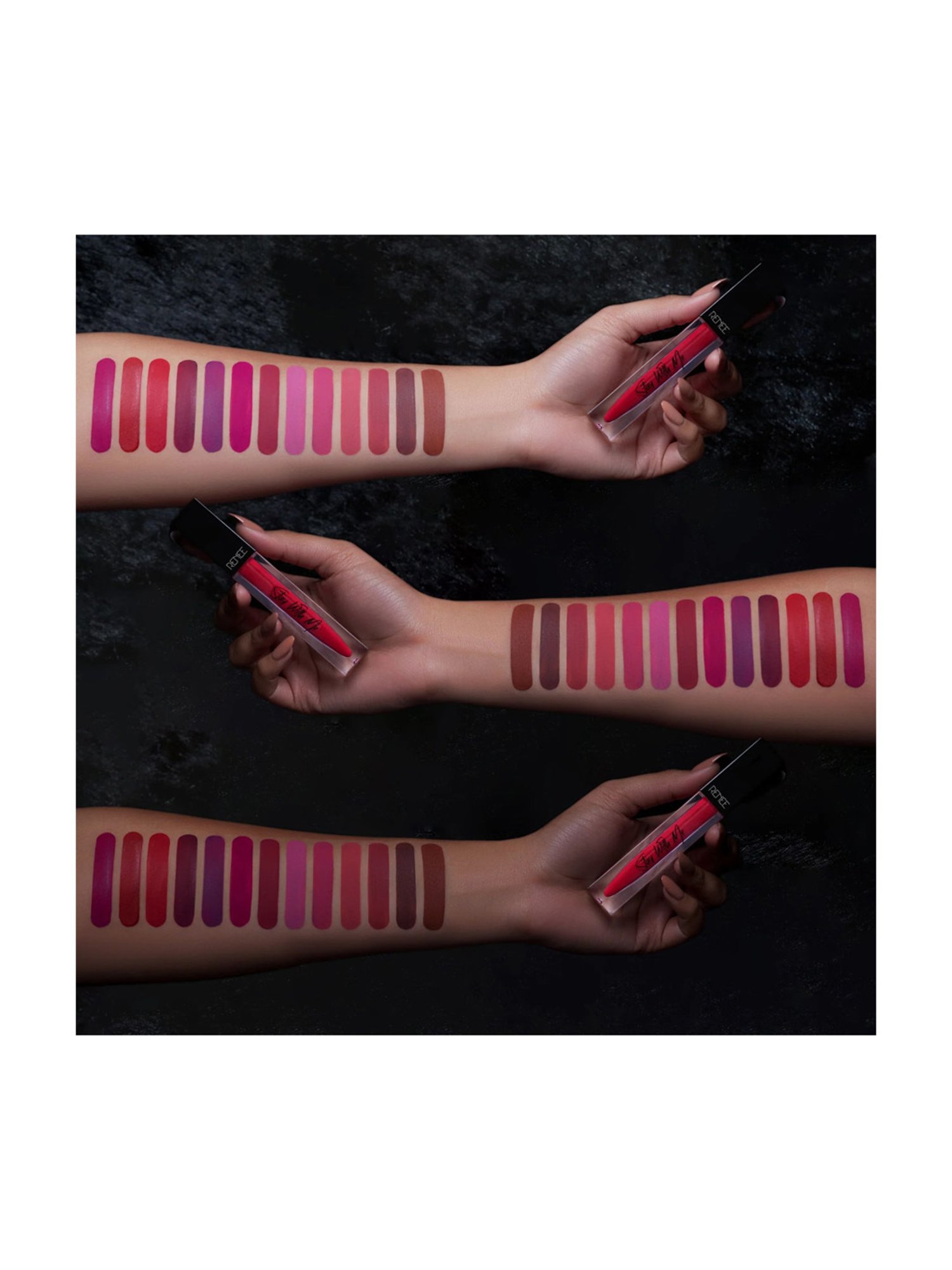 Renee Stay With Me Matte Lip Color Envy For Coral - 5 ml