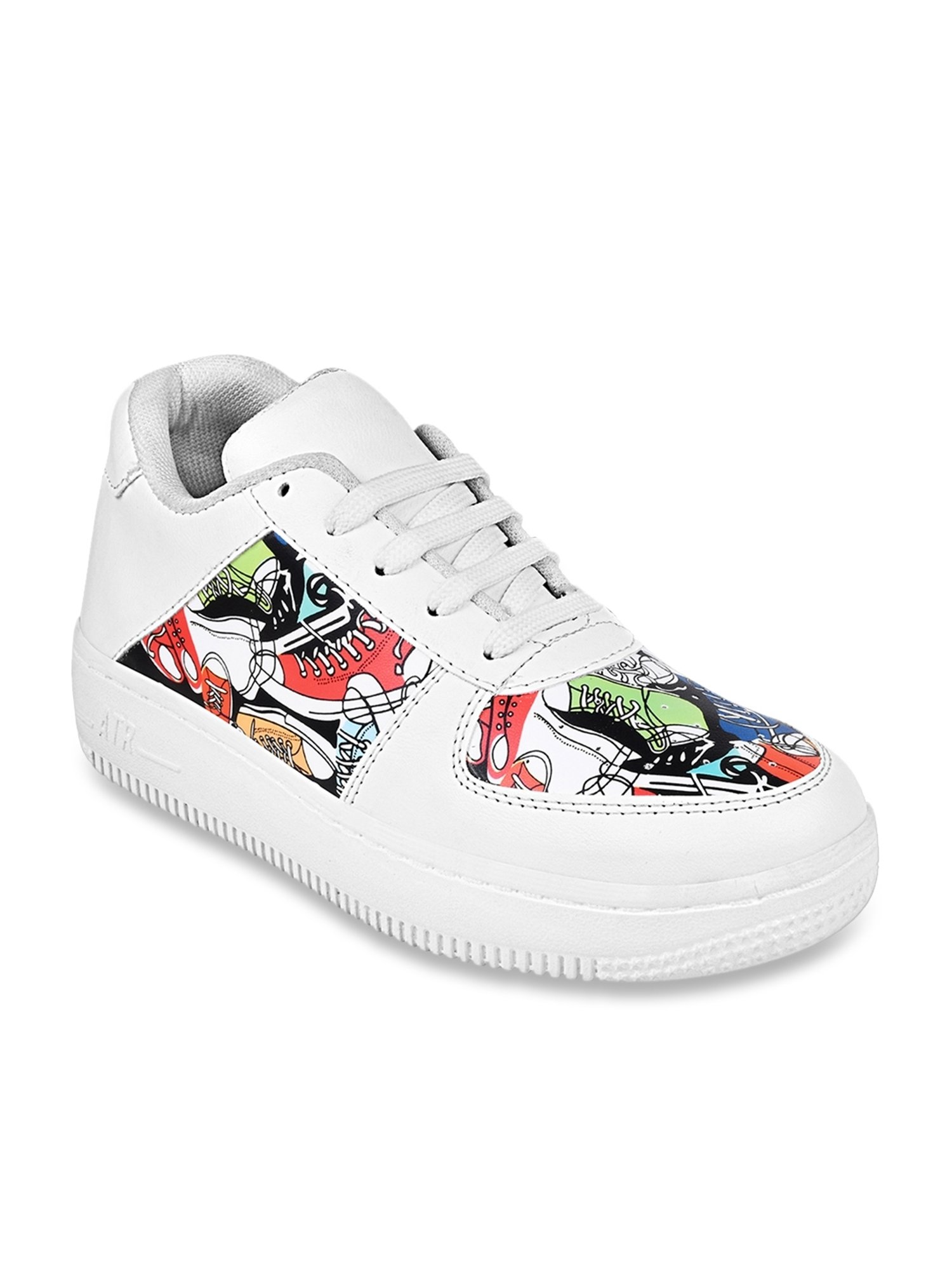 Shoetopia Women's White Sneakers