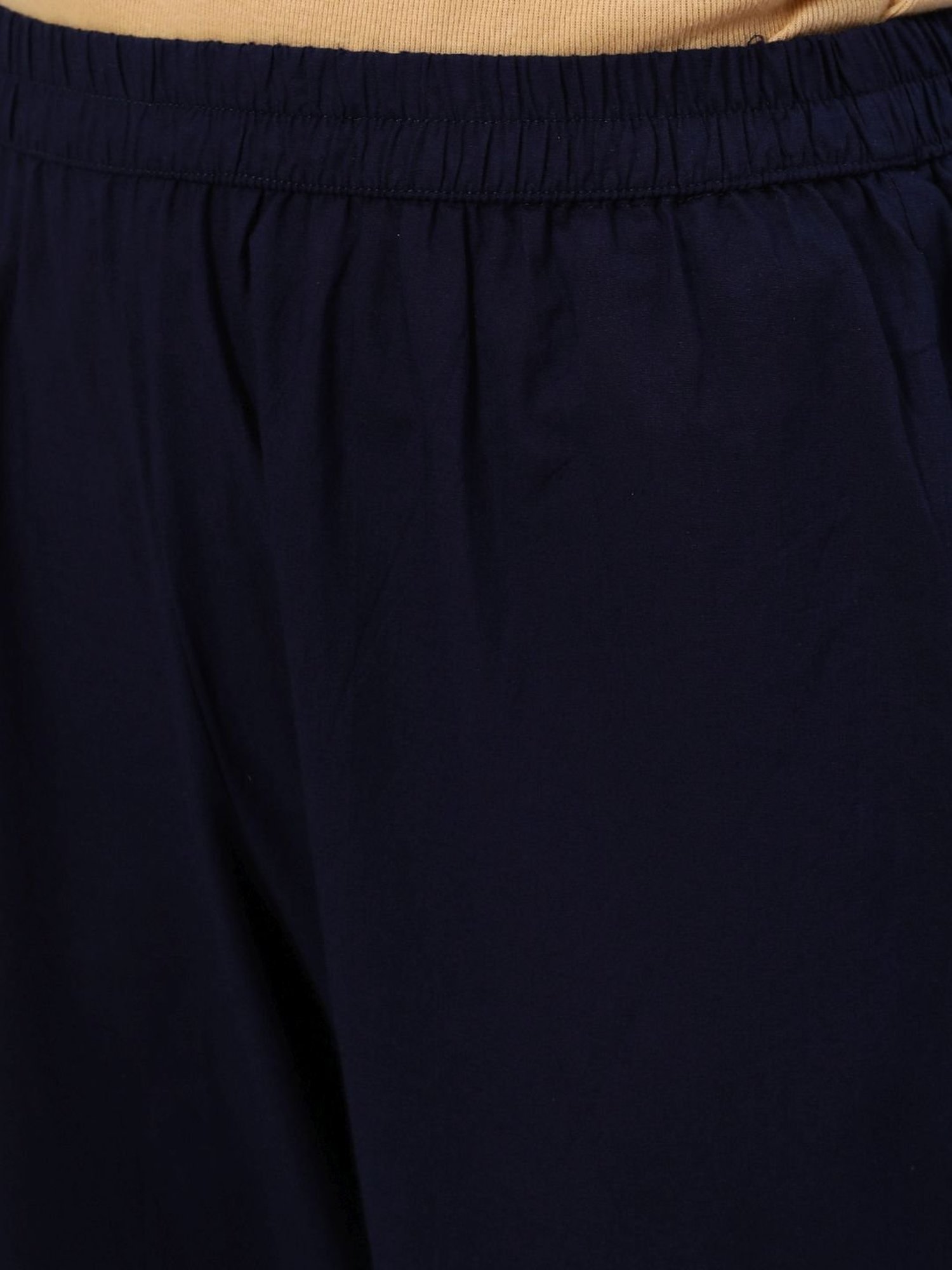 Anubhutee Navy Kurta Pant Set With Dupatta