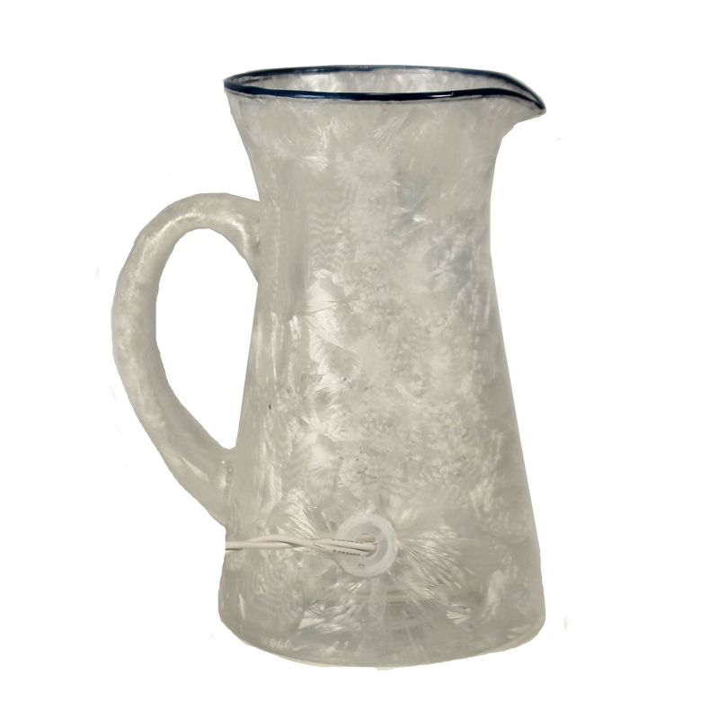 Stony Creek 7.0" Winter Bluebird Pitcher Pre-Lit Electric Lights  -  Novelty Sculpture Lights