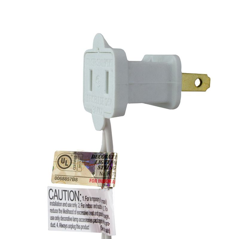 Northlight 50 Count Multi LED G12 Berry Christmas Lights, 15.9 ft White Wire