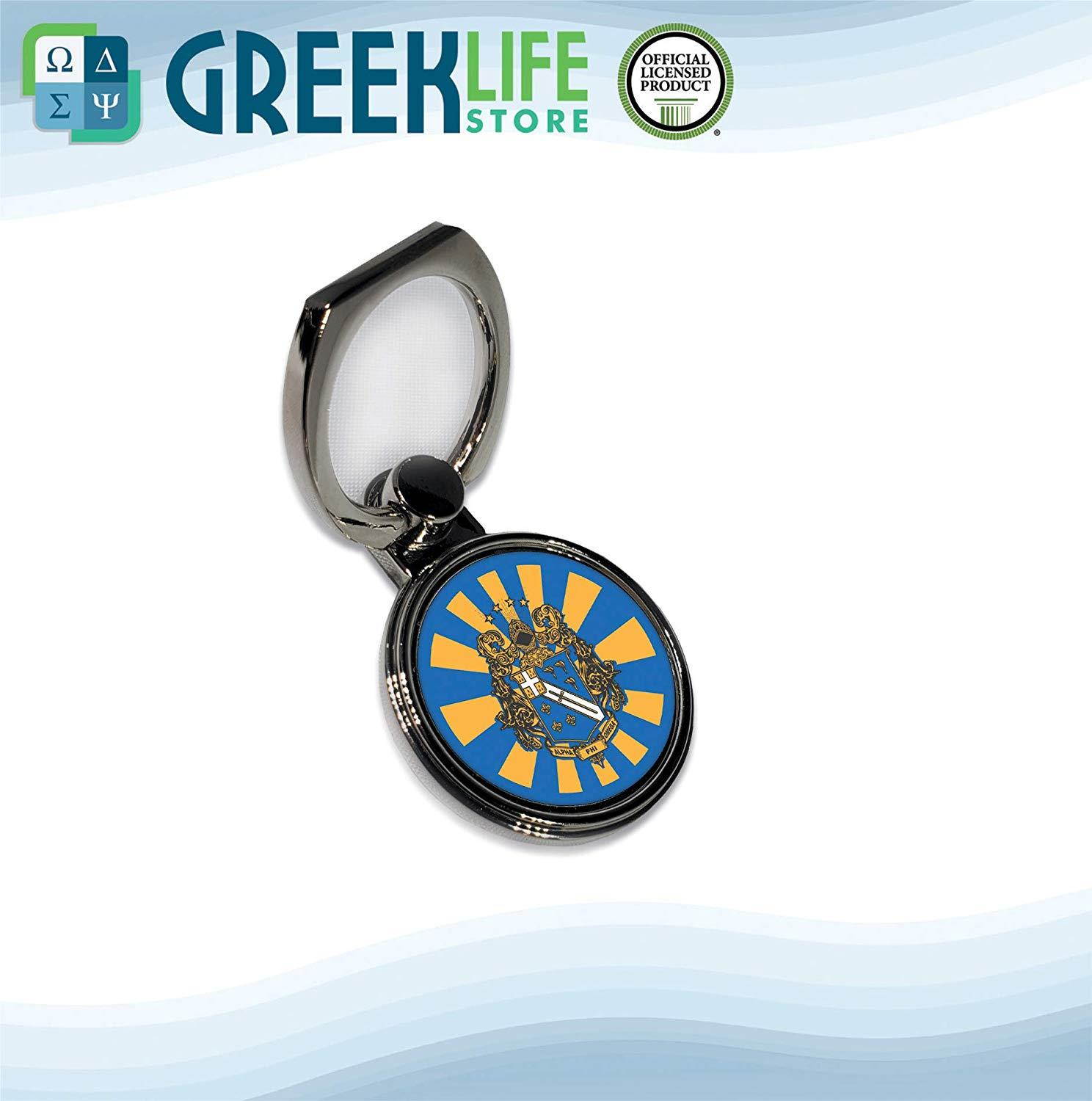 Alpha Phi Omega Ring Stand Phone Holder (Round)