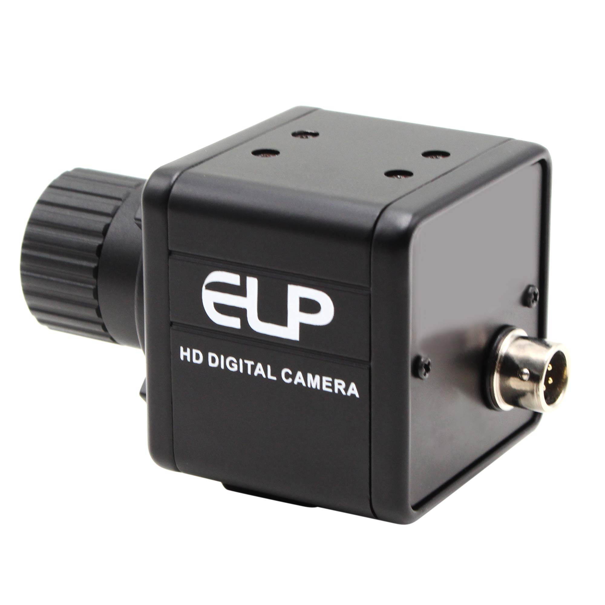 Full HD 1080p Recording Mini Web Camera, 4mm Manual Focus Lens Faster and Smoother USB Webcam, Adjustable Focus 2MP OV2710 Sensor,Plus and Play Industrial Camera for ATM,Video Conference.