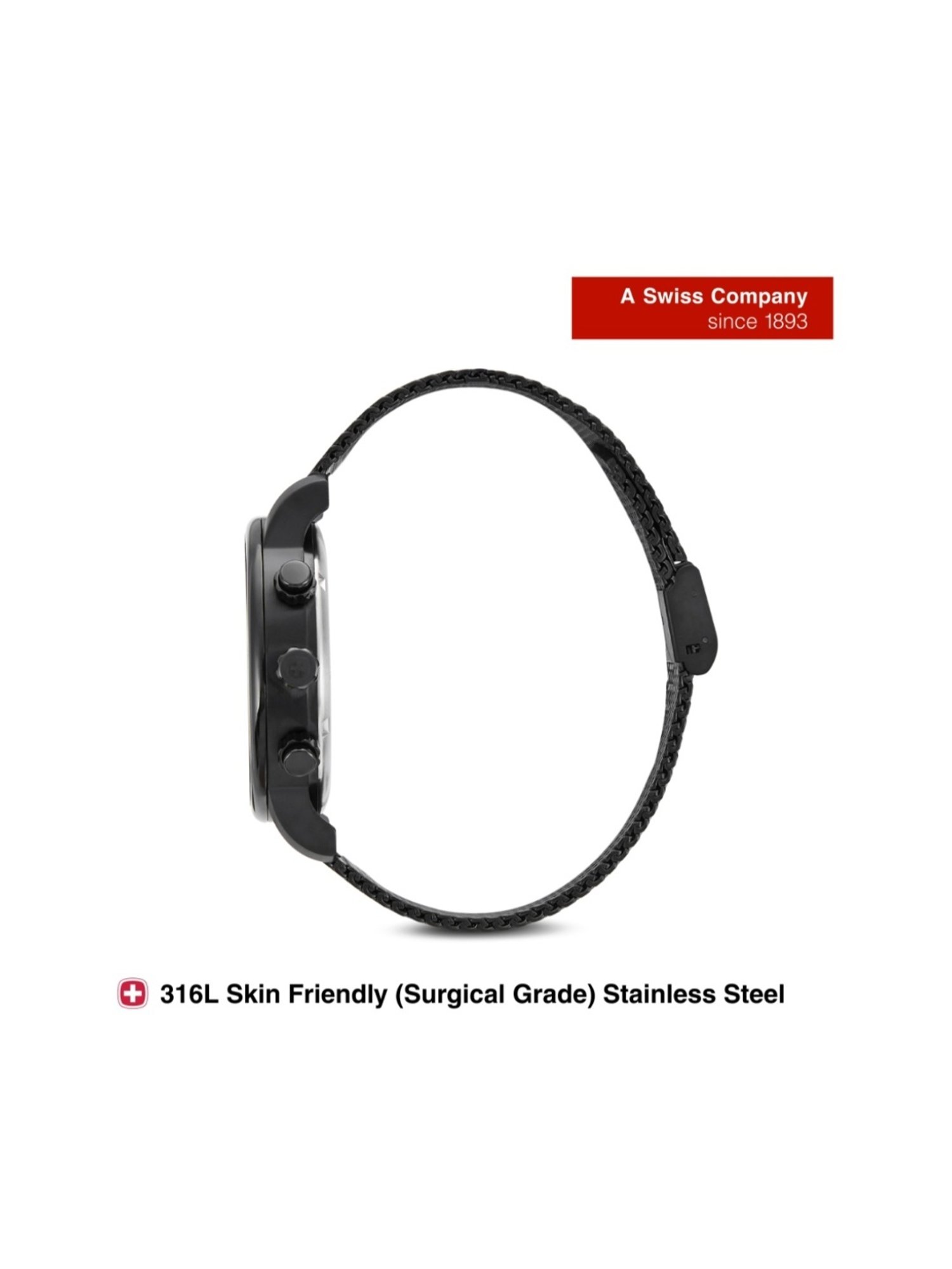 Wenger Swiss Made 01.1743.116 Urban Classic Chrono Analog Watch for Men