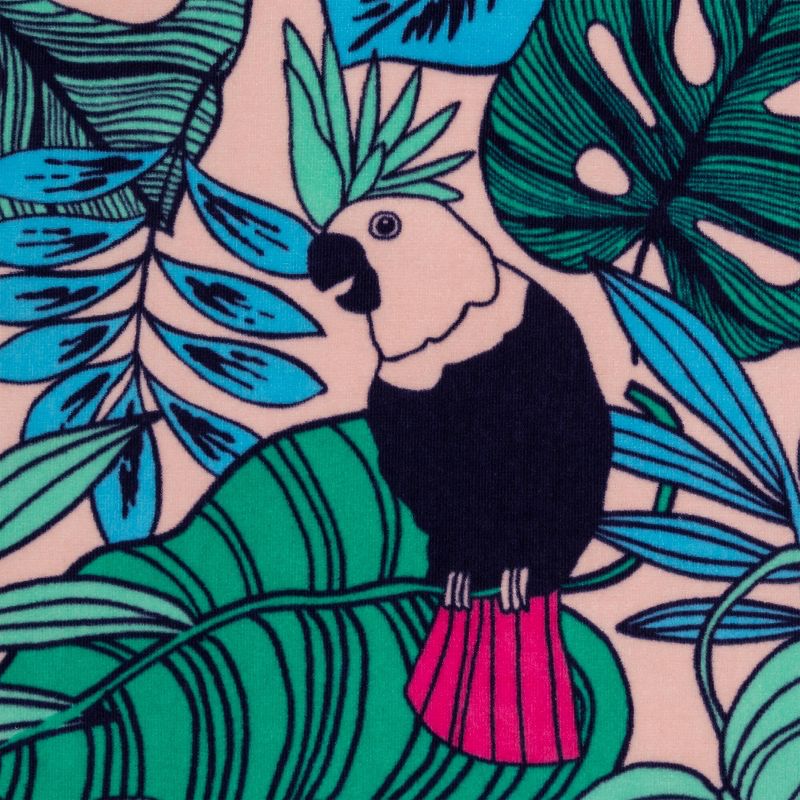 Floral Palm Printed Beach Towel - Sun Squad™