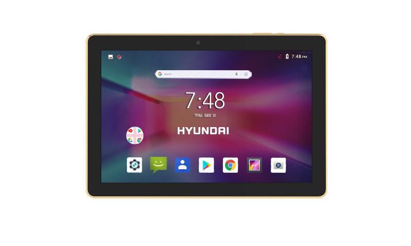 Hyundai Tablet Koral 10X2, 10" 800*1280 IPS, WIFI, 1GB, 16GB, Camera 2/5MP Android 8.1 Go Edition Metal Gold