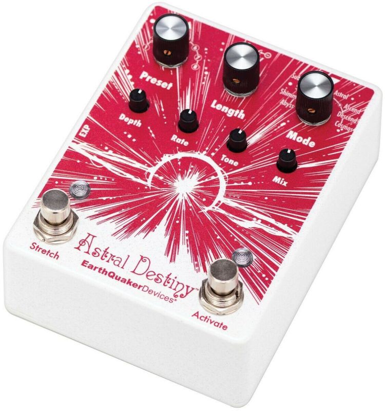 EarthQuaker Devices Astral Destiny Octal Octave Reverberation Odyssey Pedal