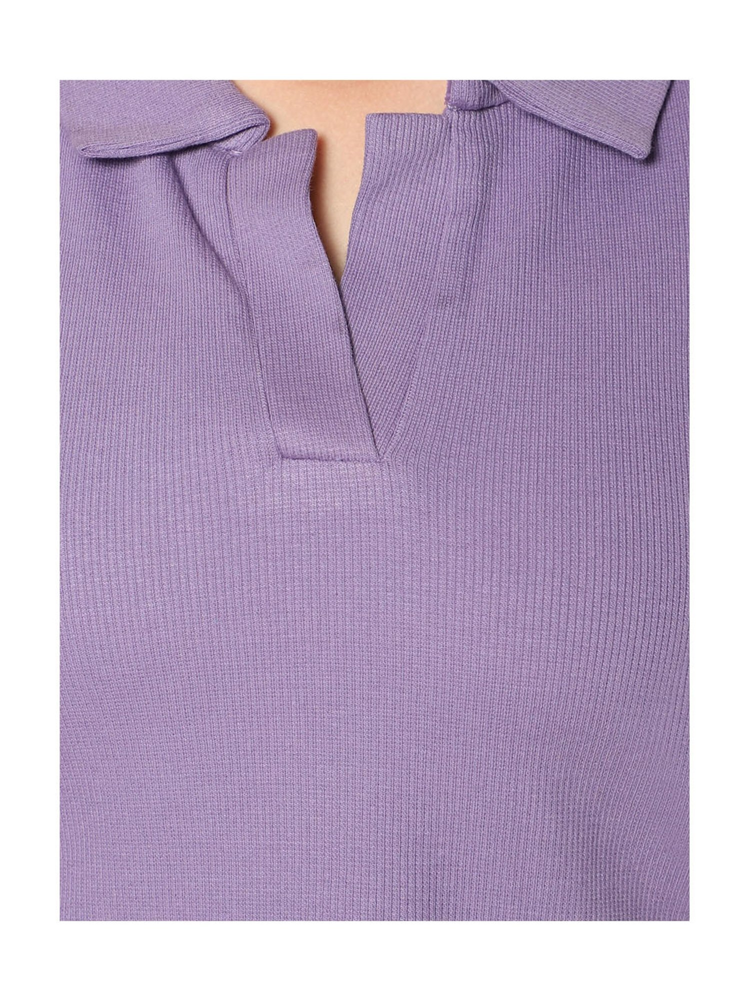 TeenTrums Girls Lilac Solid Top