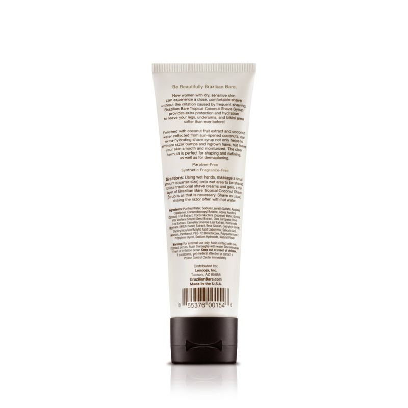 Brazilian Bare Tropical Coconut Shave Syrup - 4 fl oz