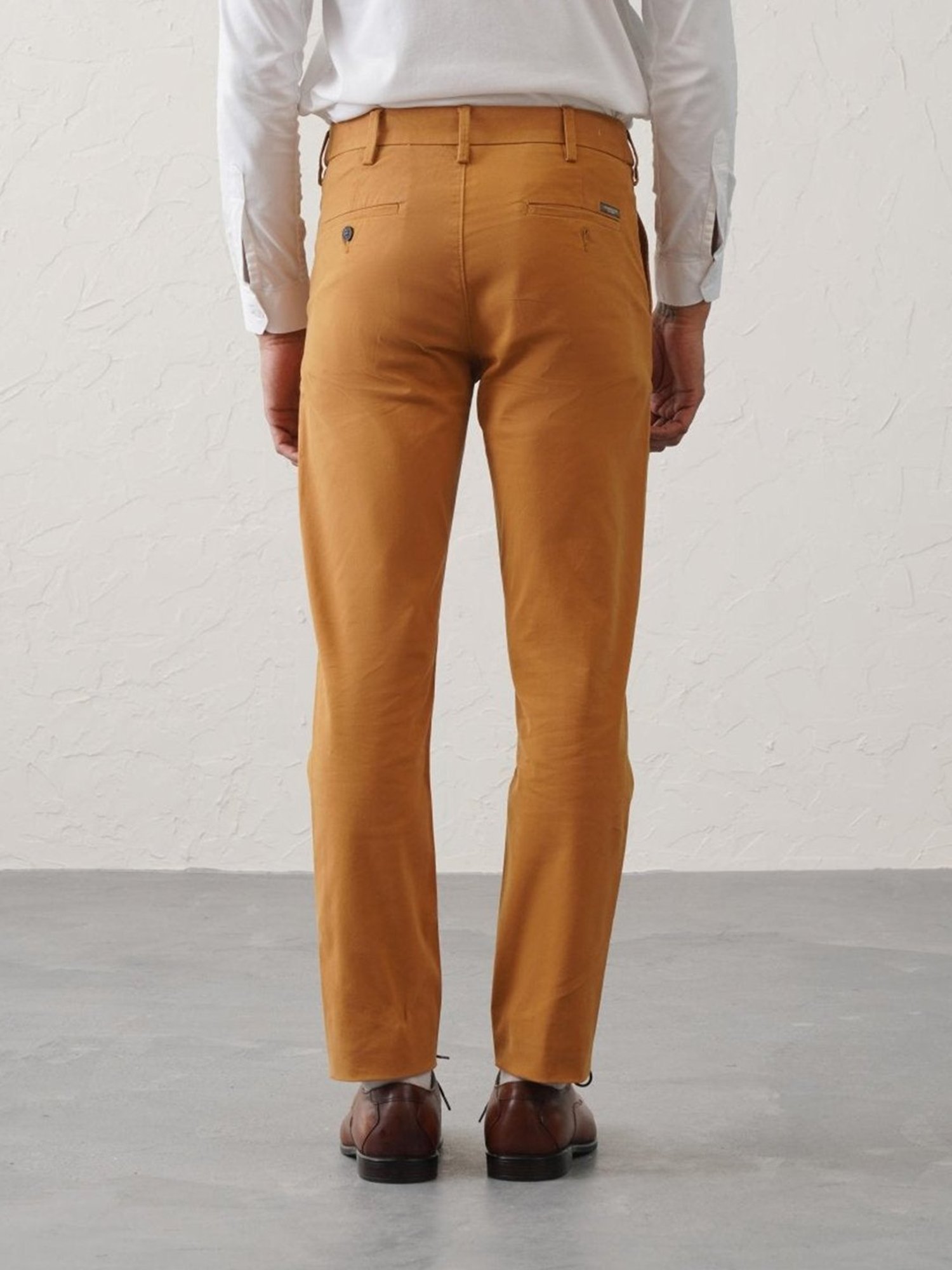 MinusOne Camel Regular Fit Chinos