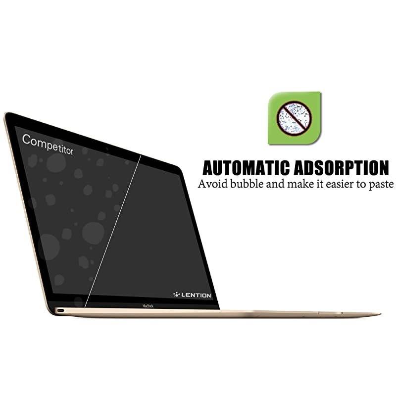 Clear Screen Protector for 12inch MacBook AntiScratch Hydrophobic Oleophobic Crystal HD Protective Film