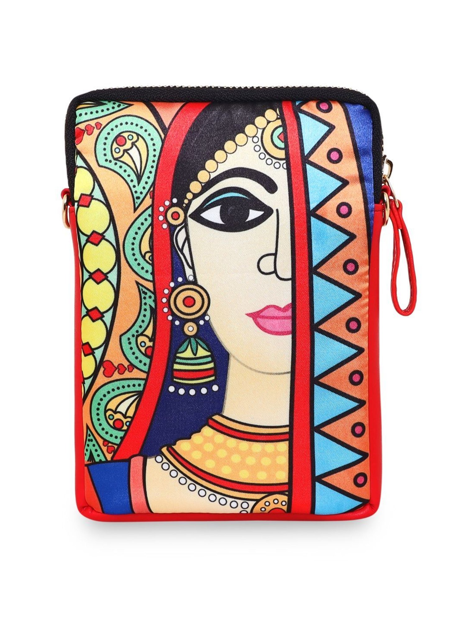 Sabhyata Multicolor Printed Small Cross Body Bag