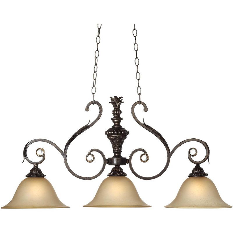 Kathy Ireland Ramas de Luces 40" Wide Bronze Chandelier