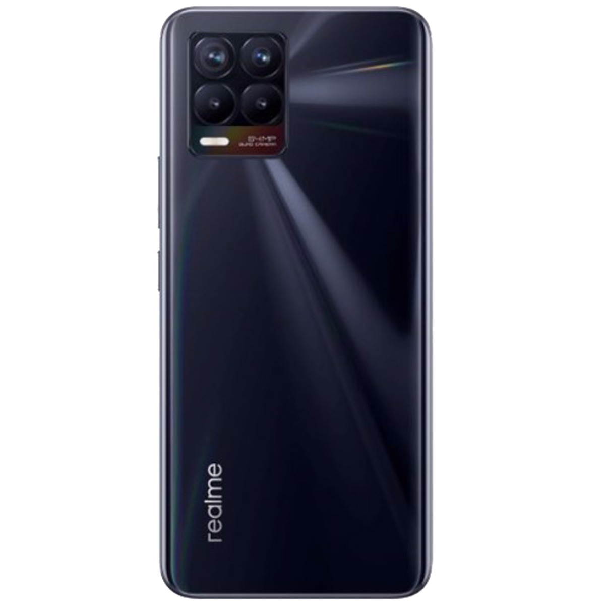 Realme 8 Dual-SIM 64GB ROM + 4GB RAM (GSM Only | No CDMA) Factory Unlocked 4G/LTE Smartphone (Punk Black) - International Version