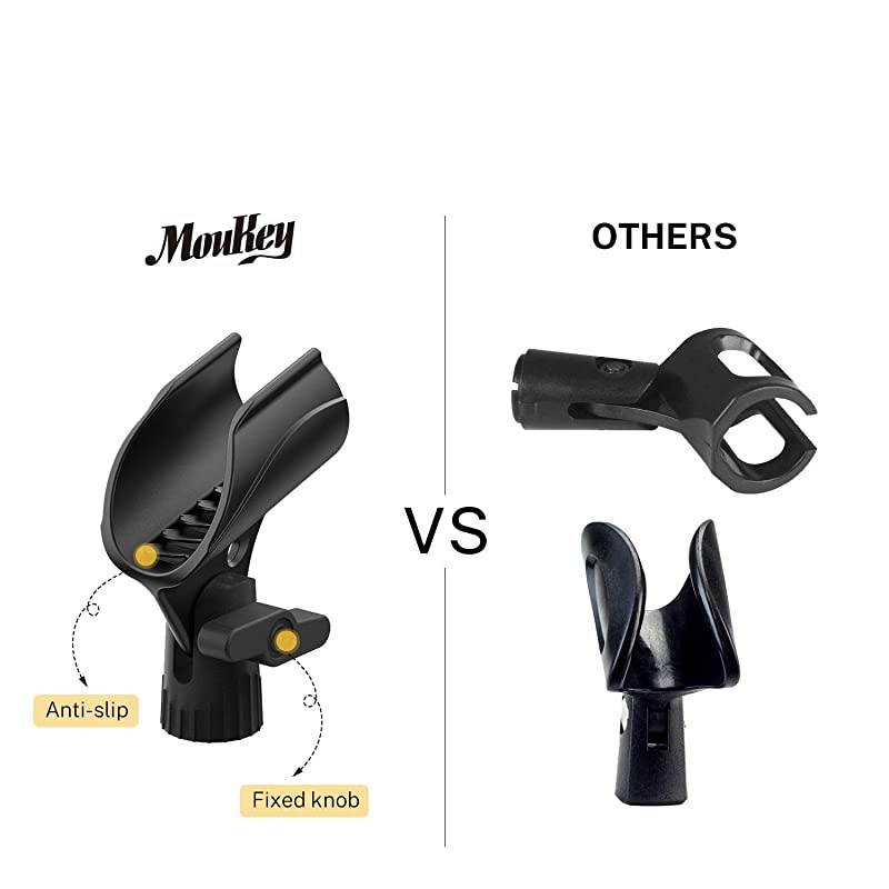 MMs-1 Microphone Arm, Upgraded Mic Arm Microphone Stand Boom Suspension Stand with Anti-Slip Clip For Blue Yeti Snowball Shure and Other Microphones