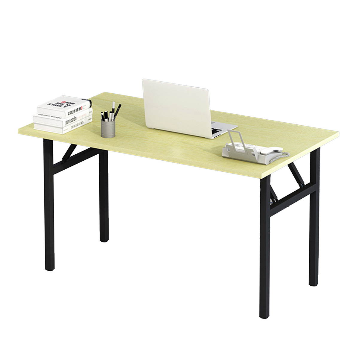 Folding Computer Desk Portable Laptop Table Home Office Workstation No Assembly
