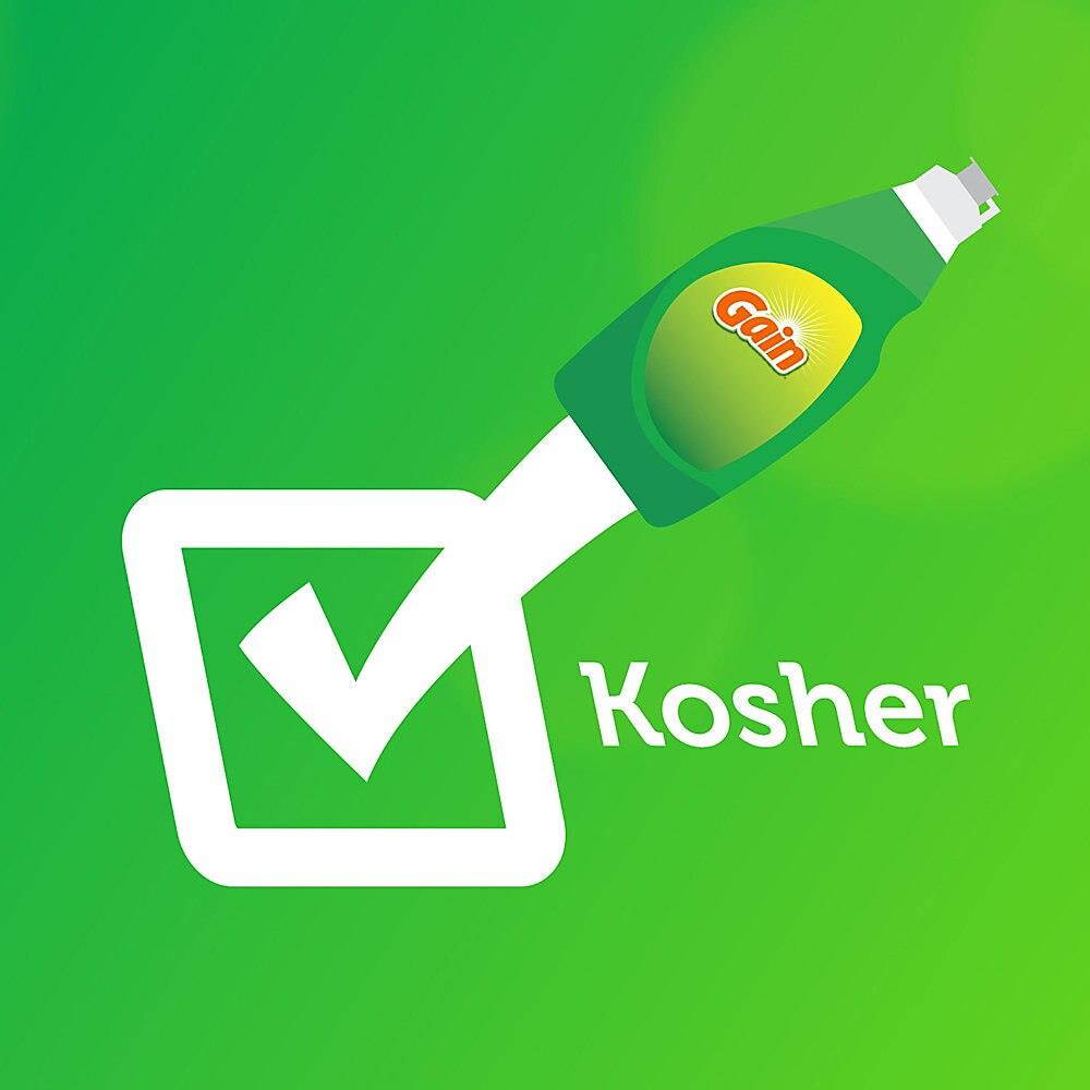 Procter & Gamble PGC97614 9 oz Gain Dishwashing Liquid, Gain Original