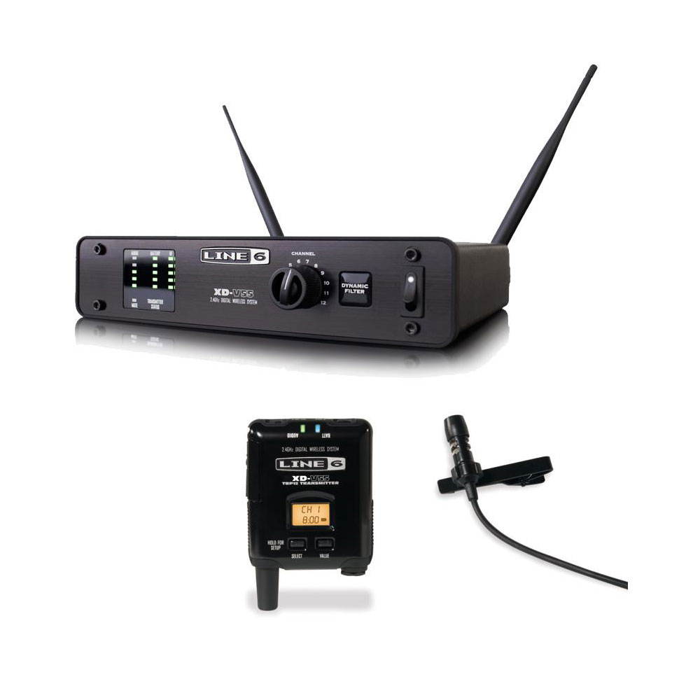 Line 6 XD-V55L Digital Wireless Lavalier Microphone System