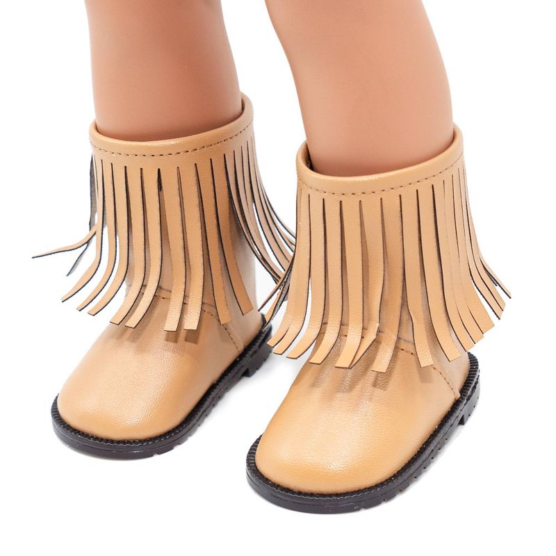 I'M A GIRLY Zoe 18" Fashion Doll with Golden Blonde Interchangeable Wig to Style