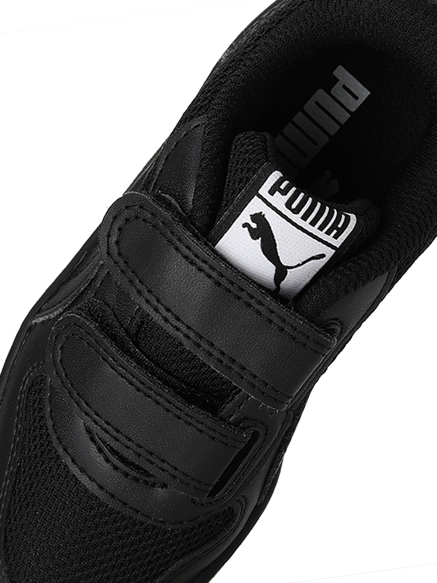 Puma Kids Punch INF Black Velcro Shoes