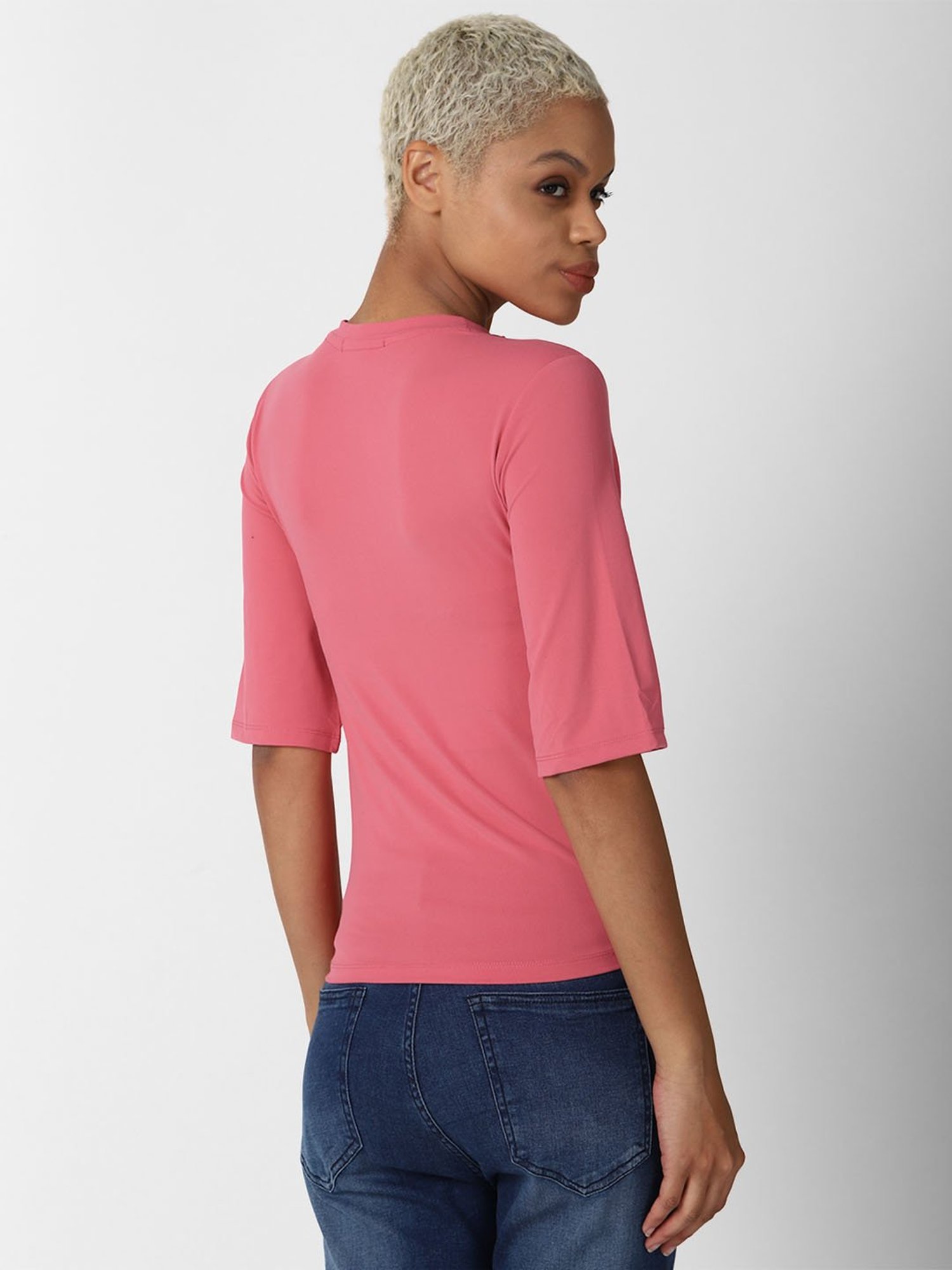 Forever 21 Pink Regular Fit Top