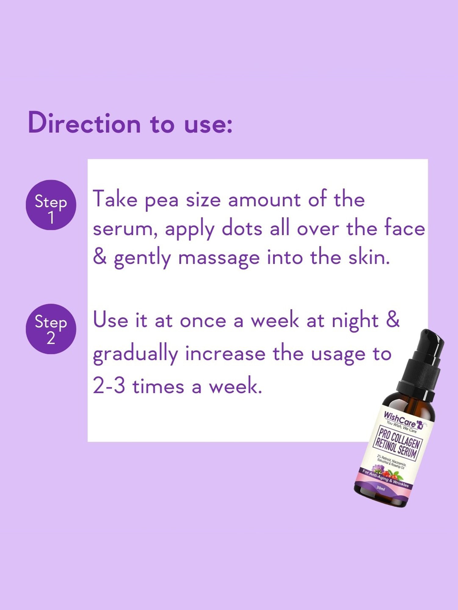 Wishcare Pro Collagen Retinol Serum - 30 ml