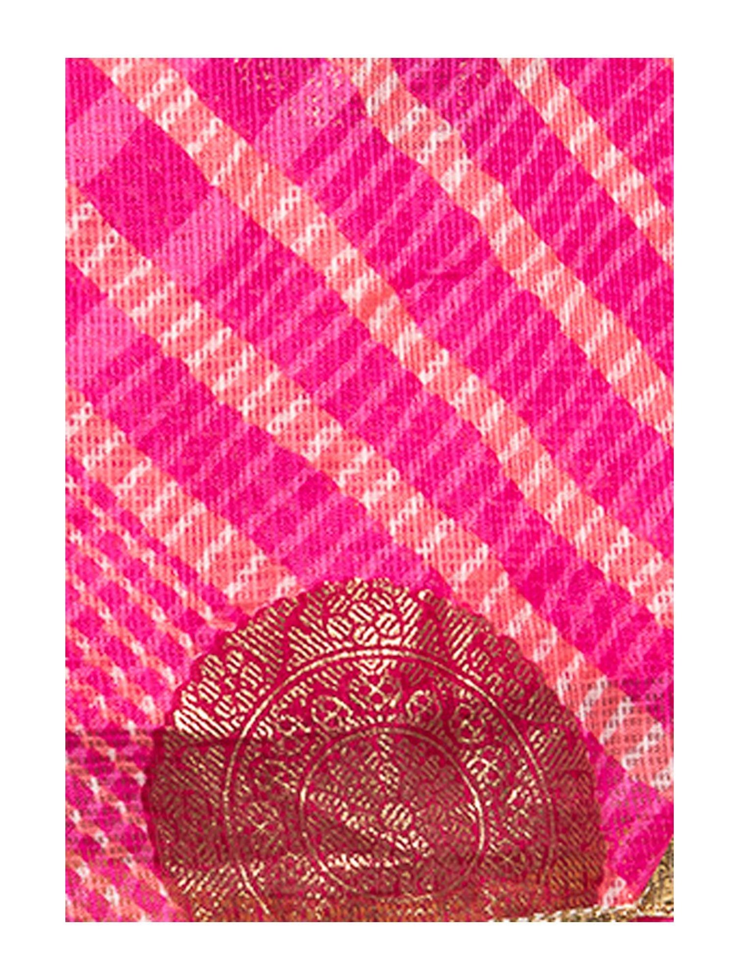 Fairies Forever Kids Pink & Yellow Printed Cape Top With Dhoti Skirt